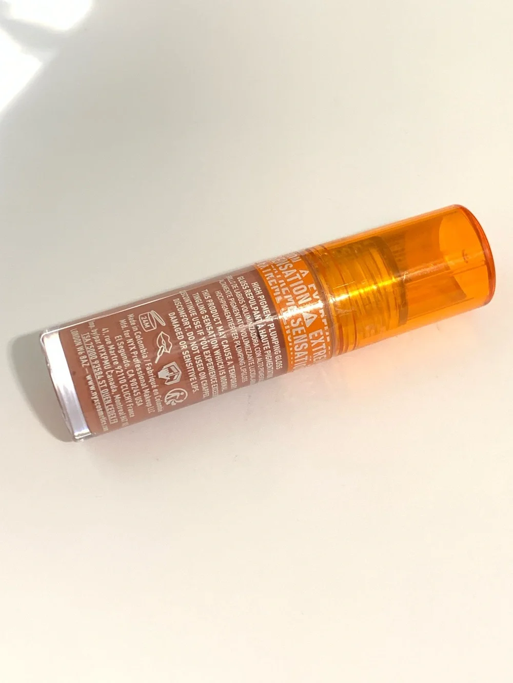 NYX Duck Plump Lip Gloss — Apricot